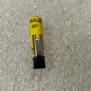 BULB,LED MALTICHIP WTR.CLR.T/P SLID.BASE,YELLOW28V