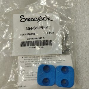 CLAMP,BOLTED PLASTIC SINGLE SPRT KIT FOR 1/4"