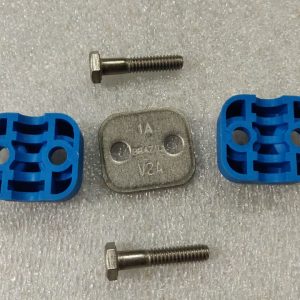 CLAMP,BOLTED PLASTIC, SINGLE SPRT KIT FOR 3/8"