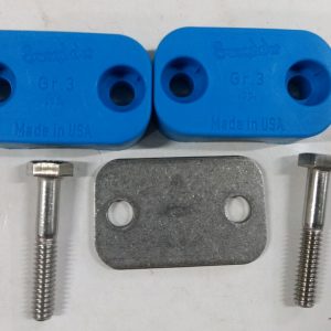 CLAMP,BOLTED PLASTIC SINGLE SPRT KIT FOR 3/4"