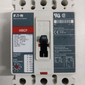 CIRCUIT BREAKER(MCB), 3-POLE, 600VAC/250VDC 150AMP