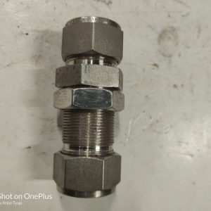 UNION,BLKHD,3/4" TUBE, SS,TXT