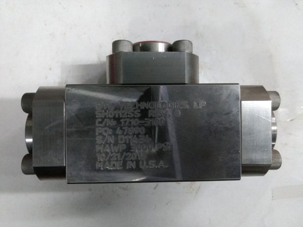 3/4" SHUTTLE VALVE