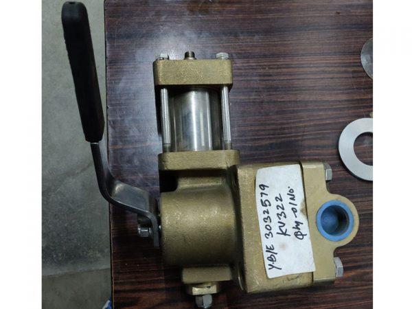 VALVE SLCTR,1"NPT,SHEAR SEAL,4W,2P,3K,WITH INTERG